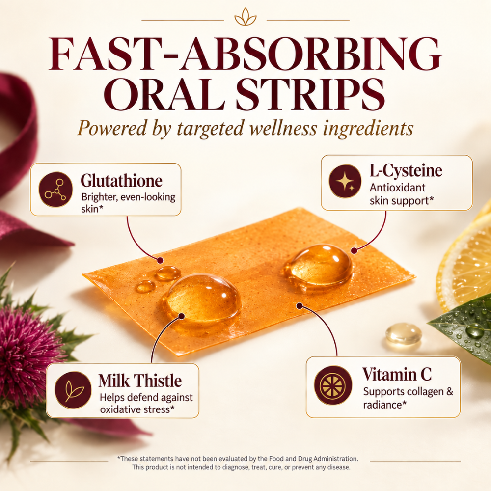 Liposomal Glutathione Skin Glow Strips