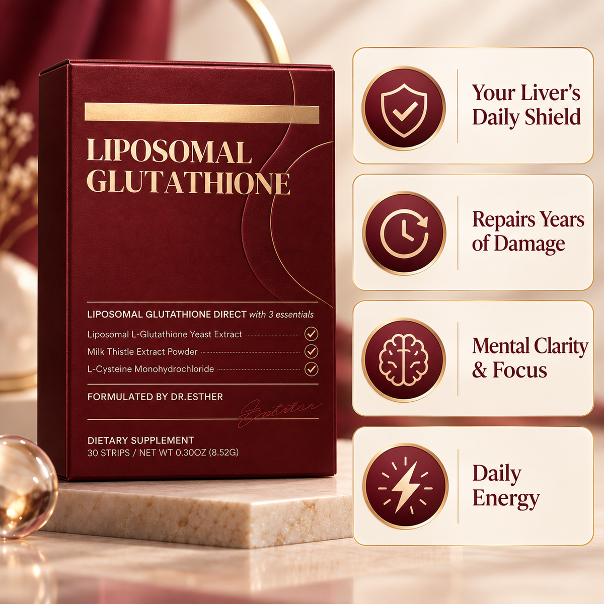 Liposomal Glutathione Liver Complex